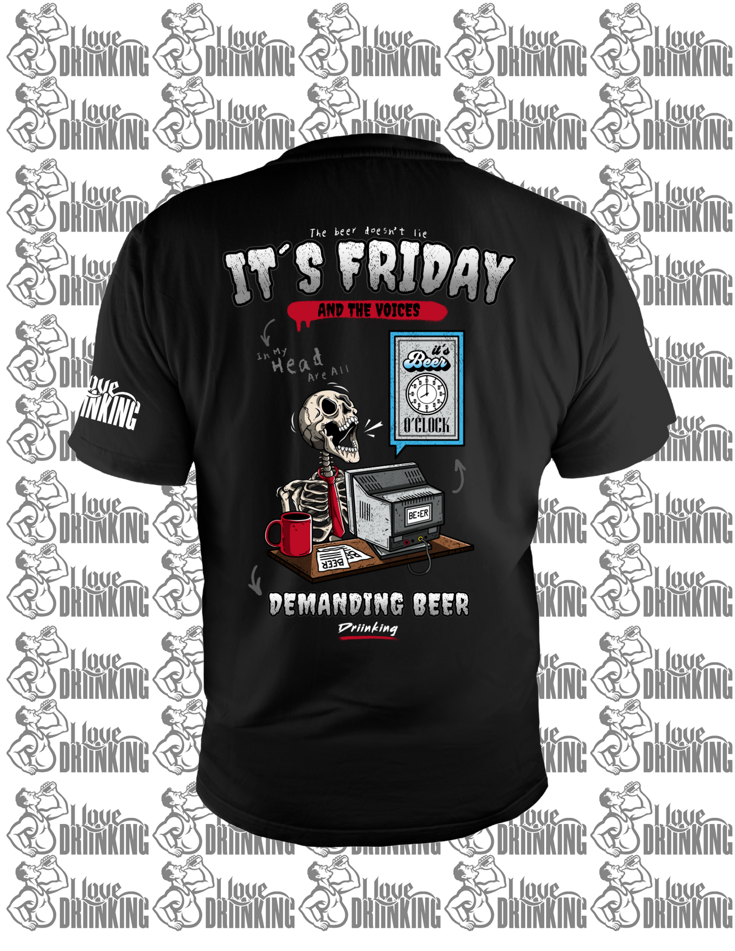It’s Friday T-Shirt 🍺 – The Voices Want Beer