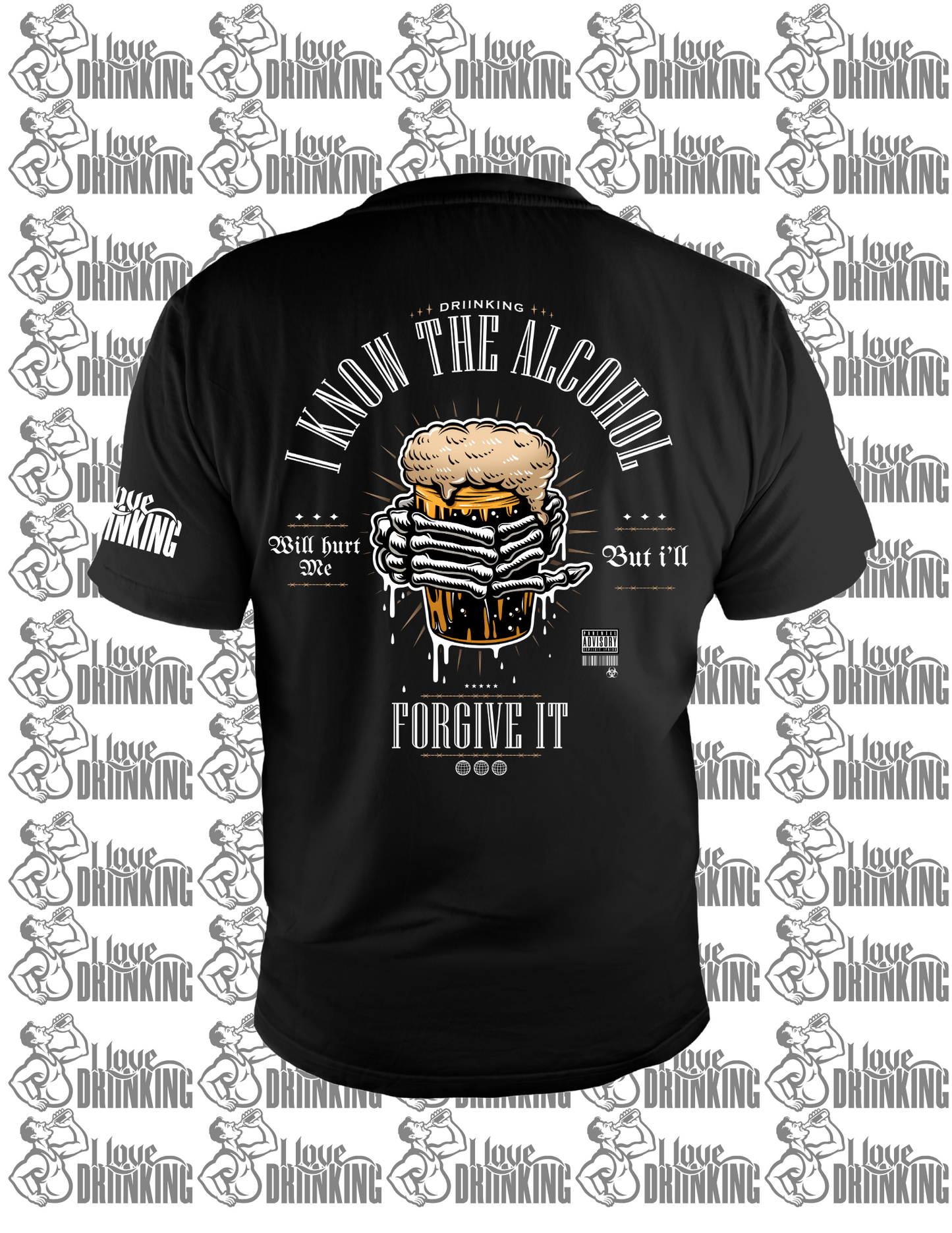 “I Know the Alcohol…” T-Shirt 🍺 – Say Less, Drink More